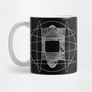 Monochrome abstraction Mug